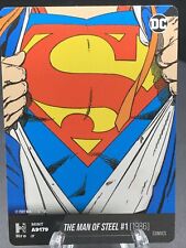 DC Hybrid Trading Card 2022 Chapter 1 Common The Man Of Steel #1 Card #A9179 picture