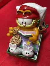 Enesco Garfield Holiday Cat-Napping Christmas Ornament 585319 In Original Box picture