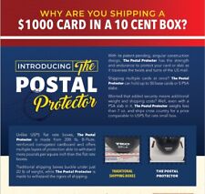 25 Postal Protector Shipping Boxes - Fits PSA/SGC/BGS Slabs, Singles, or Packs picture