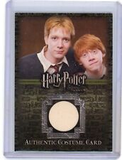 GEORGE WEASLEY 2007 ARTBOX HARRY POTTER ORDER of PHOENIX COSTUME CARD 162/600 picture