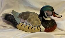 Vintage Quality Sun Hand Painted Ceramic Duck Figurine picture