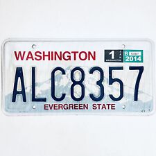 2014 United States Washington Evergreen Passenger License Plate ALC8357 picture