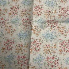Longer Berger 36 “ Tablecloth Vintage Blossom 8539156 Pink Blue Orangey/peach picture
