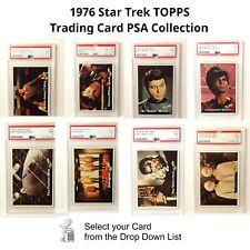 1976 Star Trek TOPPS Trading Cards PSA7 or PSA8- Your Choice 40 Cards picture