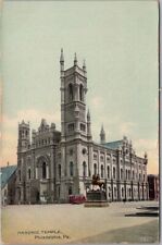 Vintage 1910s PHILADELPHIA, PA Gel Postcard 