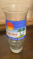 Vintage CLUB MED PARIDISE ISLAND BAHAMAS GLASS All Inclusive Resort Rare picture