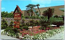 Floral path and escalator to Observation Deck at Busch Gardens - Tampa, Florida picture