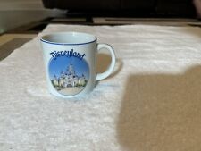 Vintage 70’s/80’s Disneyland Cinderella's Castle Coffee Cup Mug Made Japan EUC picture