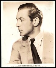 AWESOME Gary Cooper EARLY PARAMOUNT 1935 HANDSOME PORTRAIT VINTAGE Photo 573 picture