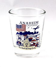ANAHEIM CALIFORNIA GREAT AMERICAN CITIES COLLECTION SHOT GLASS SHOTGLASS  picture