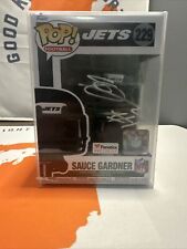 Sauce Gardner Autographed NY Jets Funko Pop BAS Authenticated picture