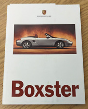 1997 Porsche Boxster 986 Brochure 1st Deluxe US Catalog Sales Info Book picture