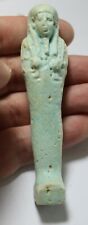 ZURQIEH -AS21128- ANCIENT EGYPT. FAIENCE ANCIENT USHABTI, 600 - 300 B.C picture