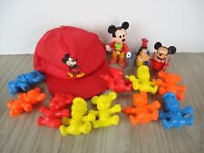 VTG Disney Mickey Mouse Donald Duck Goofy Lot of Toys/Hat 80s 90s Collectibles picture
