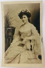 Vintage Gaynor Rowlands RPPC English Actress Postcard Nightingale of Wales 702 picture