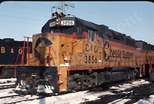 Chesapeake and Ohio Railway, C&O 3856, GP38-2, Roster, Chessie System Paint picture