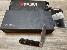 Boker Barlow Prime Folding Pocket Knife, Black Beech Wood Handles 110942 picture