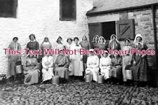 CU 1385 - Milkmaids At Newton Rigg, Penrith, Cumbria c1910 picture