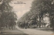 Main Street Williamstown MA Albertype c.1907 Postcard A647 picture