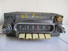 1960 Ford Falcon FoMoCo Radio w/Original Knobs picture