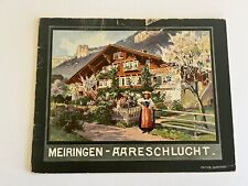 c. 1900 ~ MEIRINGEN ~ Souvenir-Album views SWISS ALPS Switerland antique travel picture