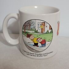 Vtg 1983 Family Circus Comic Coffee Cup Mug The Register And Tribune Syndicate  picture