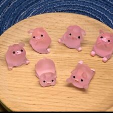 (2pc) Random. Cute Mini Pig Decoration picture