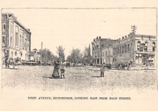antique 1888 Wichita KS Topeka KS Leavenworth KS 