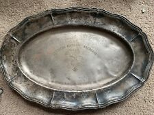 Pre Ww2 Airship Hindenburg.large Serving Tray picture