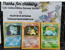 Pokelotteria: Charizard/Blastoise/Venusaur/Set base/Holo/Pokemon Cards/No PSA picture