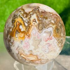 625g Natural 8Th Vein Ocean Jasper Ball Crystal Sphere Specimen Healing picture