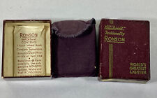 1940s Vintage Ronson Whirlwind Lighter with Box picture