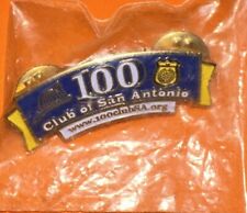 100 Club of San Antonio Texas Pin Button Pinback Brooch. picture