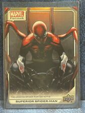 2023-24 Upper Deck Marvel Platinum #187 SUPERIOR SPIDER-Man RAINBOW Refractor picture