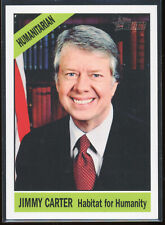 Jimmy Carter 2009 Topps Heritage American Heroes #74 Humanitarian picture