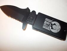 BILLY THE KID LIGHTER SPRING ASSIST TACTICAL BLACK BLADE HANDLE STAINLESS KNIFE picture