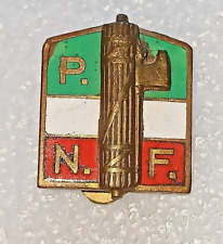 ORIGINAL FASCIST BADGE  pnf pins italian picture