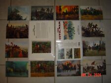 Mort Kunstler's Confederate Packet of 12 Fine Art Postcards, The Civil War 61-65 picture