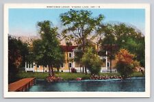 Postcard Kosciusko Lodge Winona Lake Indiana picture