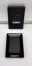 Zippo Classic Matte Black Lighter  218-002801 New In Box picture