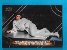 Star Wars Galactic Files Reborn 2017 Famous Quotes MQ-3 Princess Leia picture