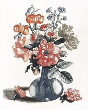 Flowers in a Vase : Johan Teyler : Archival Quality Art Print picture