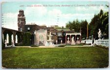 Postcard - Italian Garden, Belle Vista Castle, Residence of C. Lambert - N. J. picture