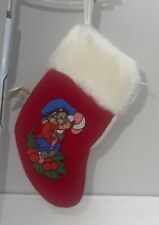 McDonalds Sears An American Tail Christmas Stocking Ornament Vintage 1986  picture