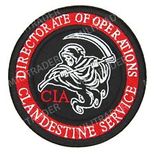 CIA Directorate of Operations Clandestine Service Patch (Reaper) Iron-on picture