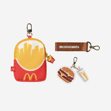 2024 McDonald's French Fries Mini Pouch & Key Ring Set / South Korea picture