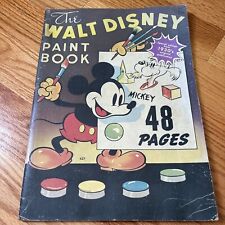 Vintage 1930's The Walt Disney Paint Book picture