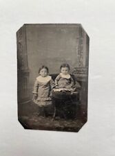 Vintage Adorable Kids Tintype picture