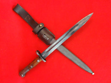 YUGOSLAVIA M 1924 BAYONET & SCABBARD & FROG RIFLE STATE FACTORY 44 BMW picture