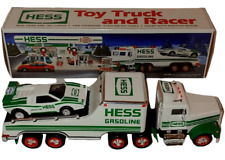 1991 HESS TOY TRUCK AND RACER IN USED CONDITION picture
